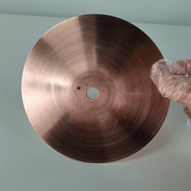 Disque de polissage en cuivre pour pierres précieuses, disque de polissage final, disques de meulage pour pierres précieuses, diamètre du trou de 150mm, 12.7mm