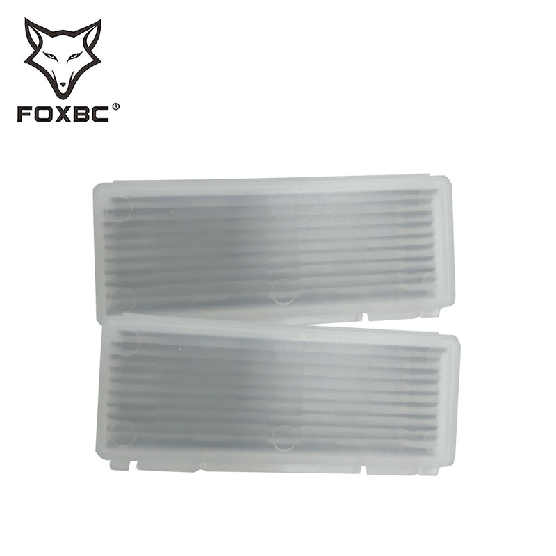 FOXBC-cuchillas Cepilladoras eléctricas de 82mm, cuchillas Cepilladoras de madera reversibles HSS, piezas de maquinaria de carpintería para DeWalt Bosch Makita, 20 piezas