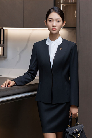 Suit professional suit female hotel overalls beauty property front desk stewardess uniform