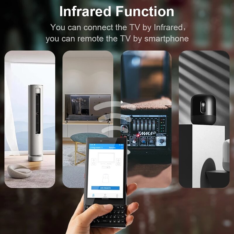 Unihertz-teléfono inteligente TITAN SLIM Qwerty, 6GB, 256GB, 8MP, 48MP, 4100mAh, NFC, pantalla táctil, Android
