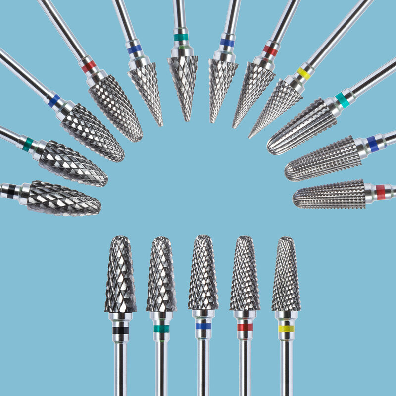 1 шт. керамические вольфрамовые сверла для ногтей Маникюрные сверла для электрической машинки фреза сверло для педикюра Инструменты для удаления гель-лака