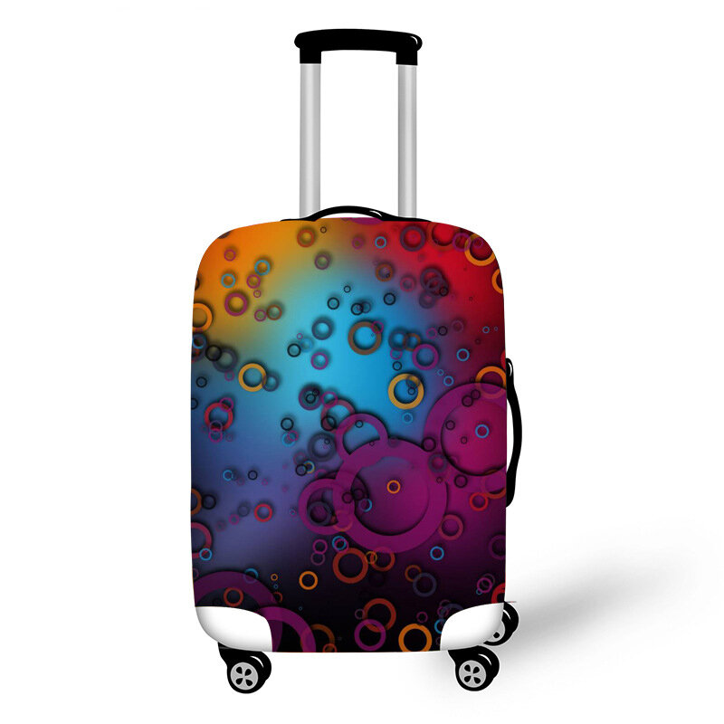 Wisdom puzle-funda de equipaje elástica para maleta de 18 a 32 pulgadas, cubierta antipolvo, accesorios de viaje