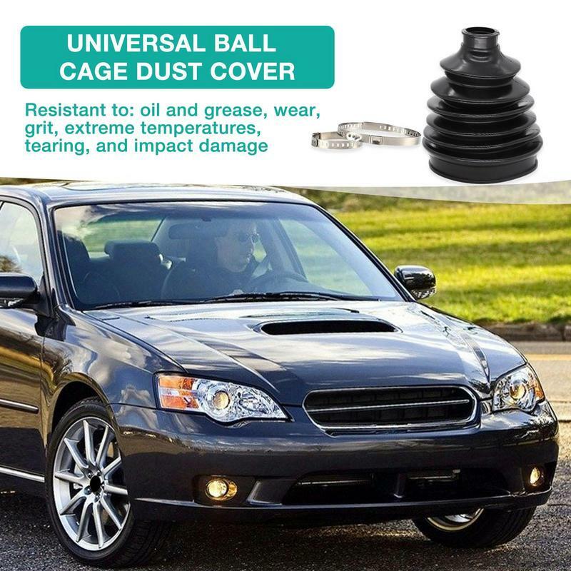 Universal CV Boot CV Constant-velocity Dust Cover Dust Cover Joint Boot Drive Shaft Durable CV Joint Boot Kit For Vehicle Cars