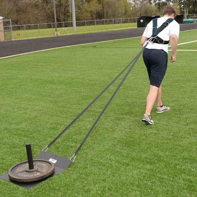 Slee Schouderharnas Trainingsapparatuur Krachtband Verstelbare Gewicht Trainer Snelheid Weerstand Fitness Voor Indoor Outdoor