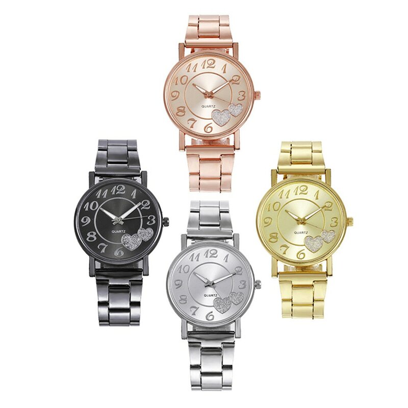 Reloj de lujo con esfera dorada para mujer, Reloj de pulsera de cuarzo con correa de malla de alta calidad, creativo, a la moda, nuevo