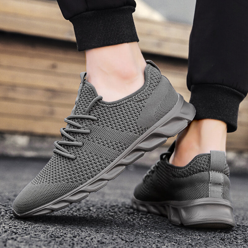 Man Women Work Shoes Comfortable Lightweight  Vulcanize Shoes  Lightweight Breathable Sneakers Shoes Summer Working Tenis Shoes