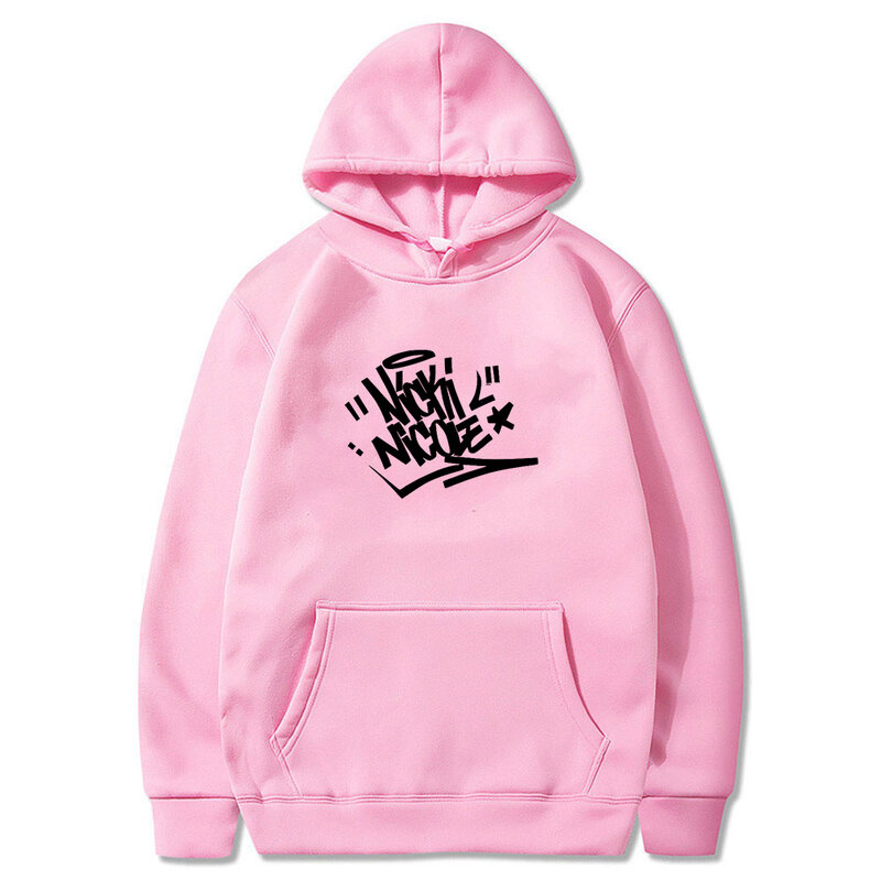 Nicki Nicole Hoodie Alma Album Merch Hip Hop Rapper Langarm Streetwear Männer Frauen Kapuze Sweatshirt Mode Kleidung