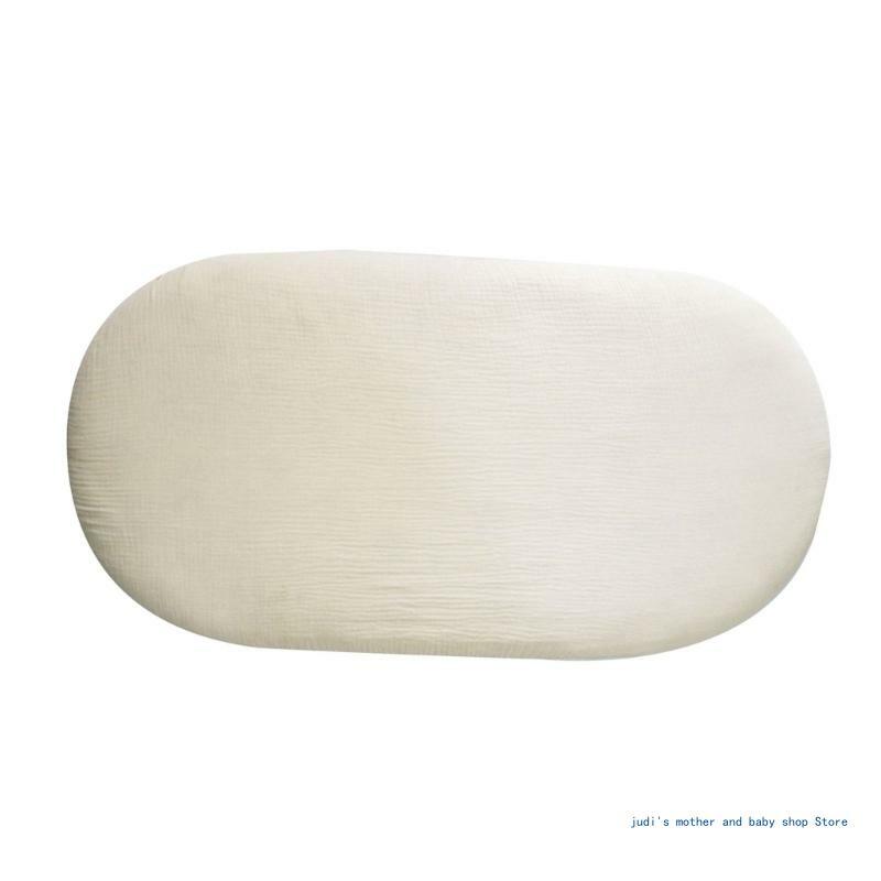 67JC Дышащее нежное постельное белье для детских кроваток Мягкая удобная простыня размером 82x41x10 см
