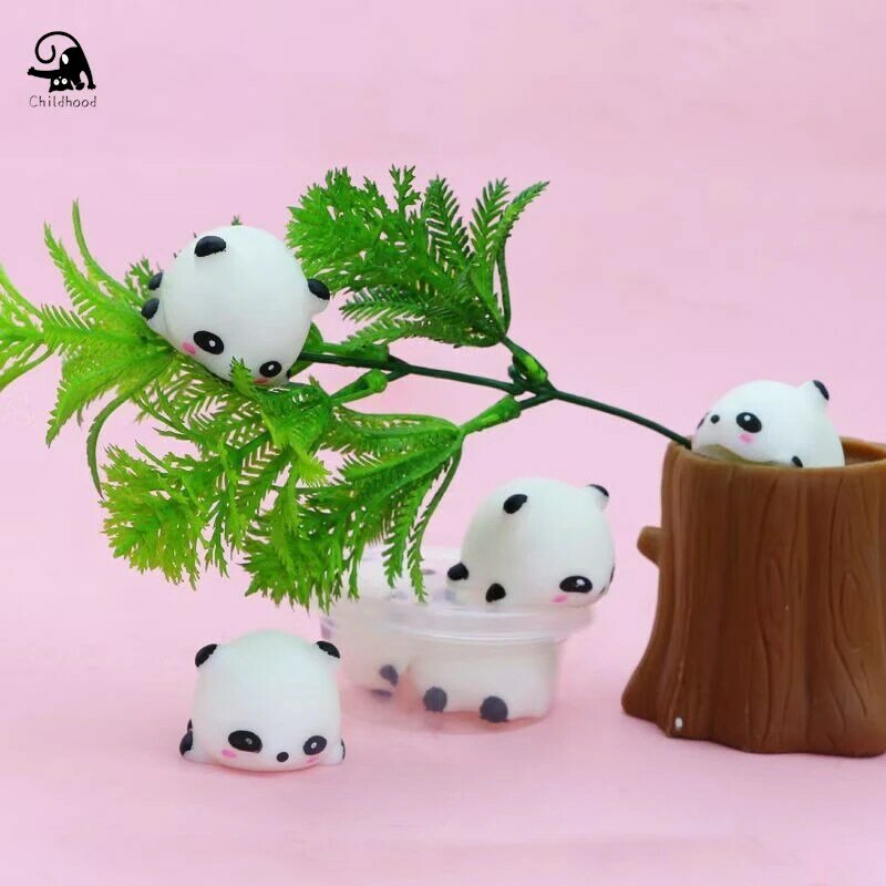 Anti-stress Cute Panda Slow Rising Squeeze Healing Fun Kids Kawaii Toy Stress Reliever For Adult Kids
