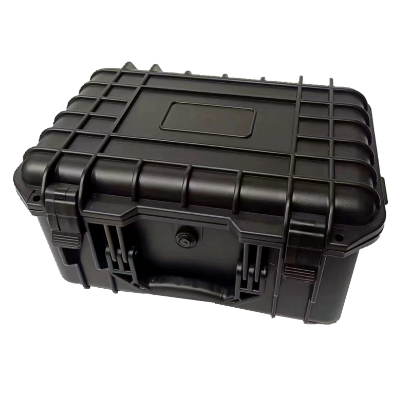 Caja de herramientas de plástico ABS, caja de instrumentos de seguridad, portátil, resistente a impactos, impermeable, con espuma