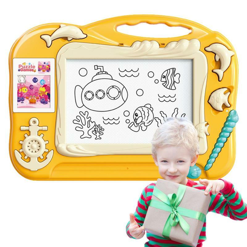 Magnetic Doodle Board Writing Painting Erasable Sketch Pad Safe Educational Learning Painting Pad Sketch Pad For Birthday Easter