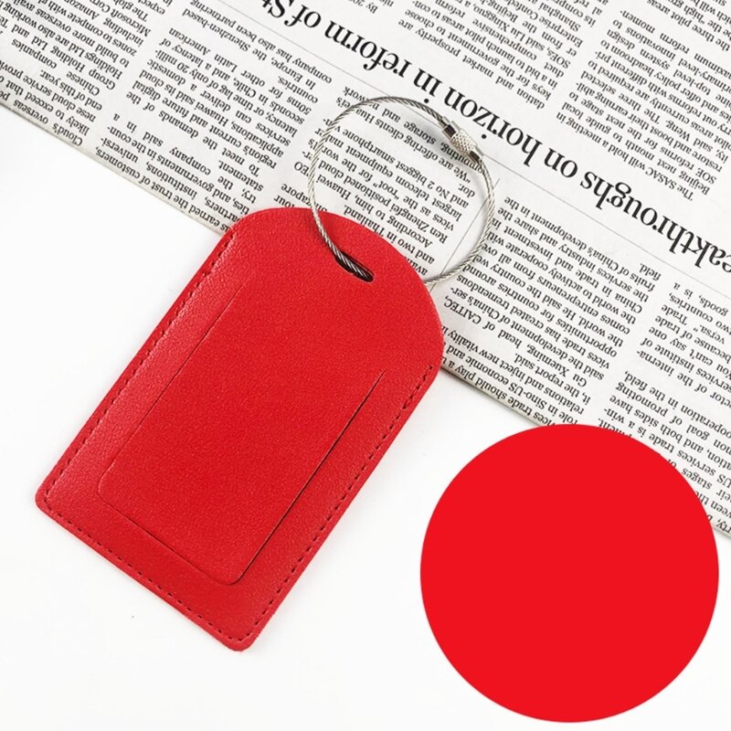 Luggage Tag Portable Travel Baggage Name Tag Anti-lost Suitcase Label Holder