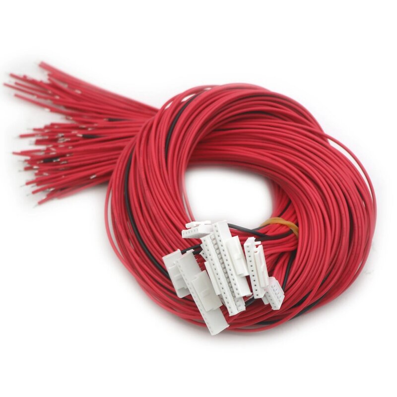 Cable de equilibrio BMS 4P-18P, 2,0 MM, 2,54 MM, placa de protección de batería de litio, conector PIN 4S ~ 17S, 4P, 5P, 7P, 8P, 9P, 11P, 14P, 15P, 17P