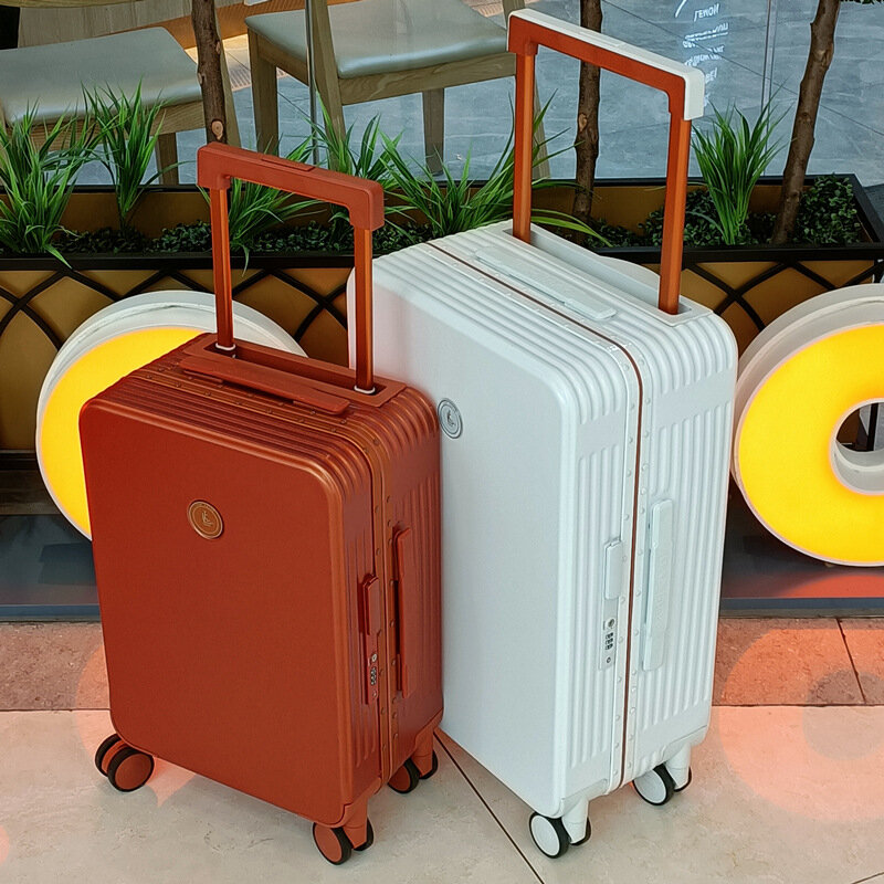 Dran-drążek bagażowy szeroki męski aluminiowy damski uniwersalny kołowy futerał na walizkę pasażerską z zamek szyfrowy torba na pokład