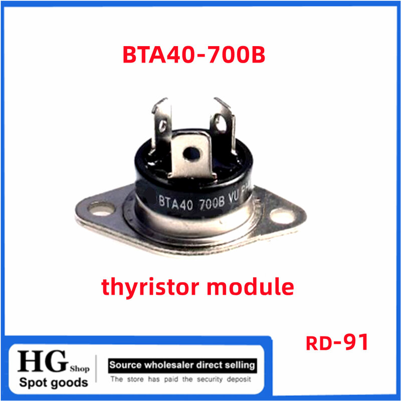2 Stuks-5 Stks/partij Originele BTA40-600B B BTA40-700B BTA40-800B RD-91 Thyristor 40a 600V 700V 800V Thyristor Module