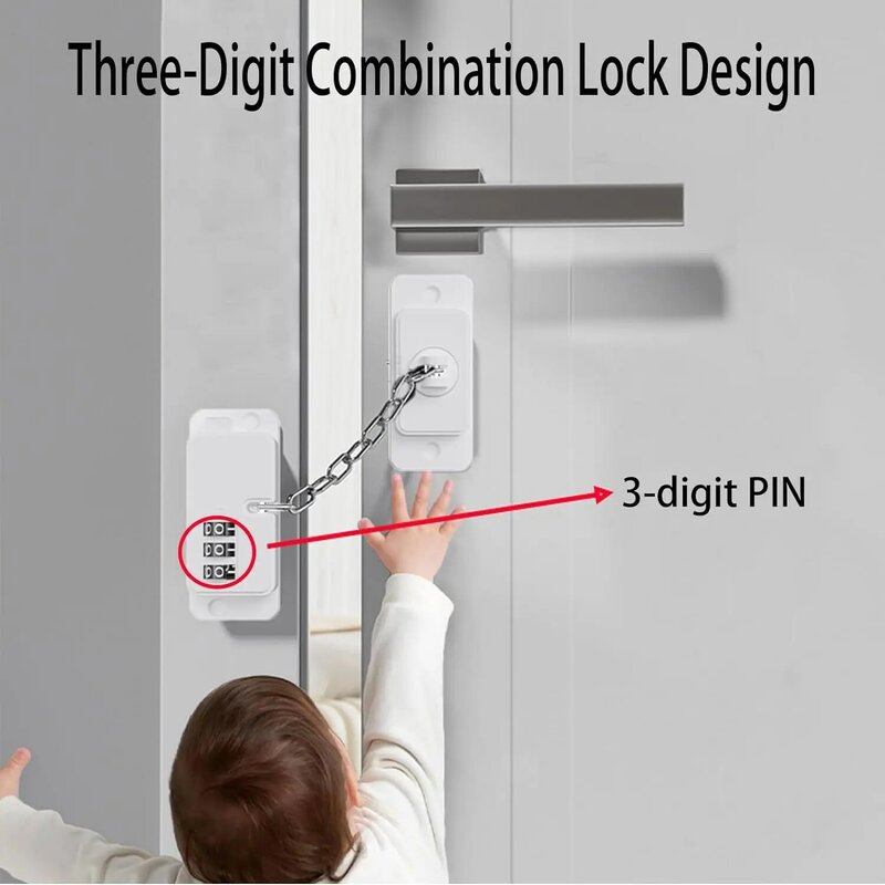 Регулируемый пароль для обновления, для шкафов холодильников, ящиков для окон и детской безопасности, замок для шкафов, прочный, не маркирующий, клейкий, без сверления
