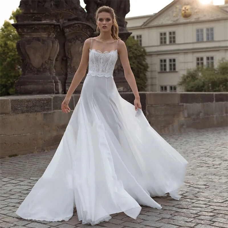 Женское ТРАПЕЦИЕВИДНОЕ свадебное платье It's yiiya, белое винтажное Тюлевое платье с открытой спиной и цветочным принтом на лето 2019