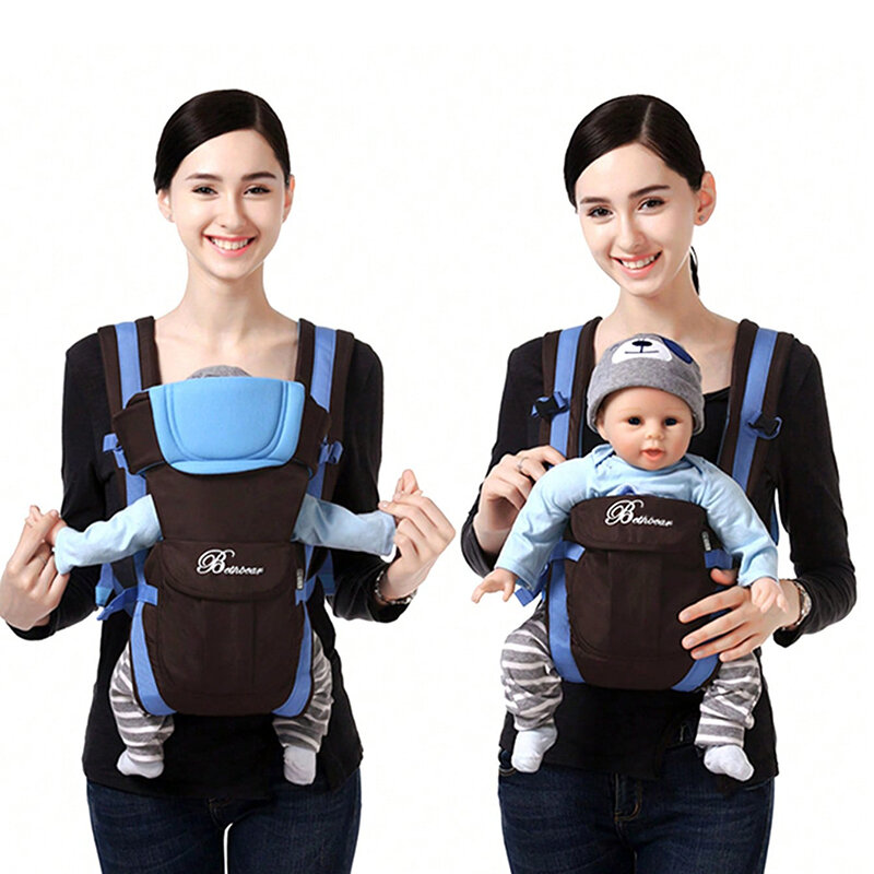 Ergonomic Baby Carrier Baby Kangaroo Child Hip Seat Tool Baby Holder Sling Wrap Backpacks Baby Travel Activity Gear baby sling