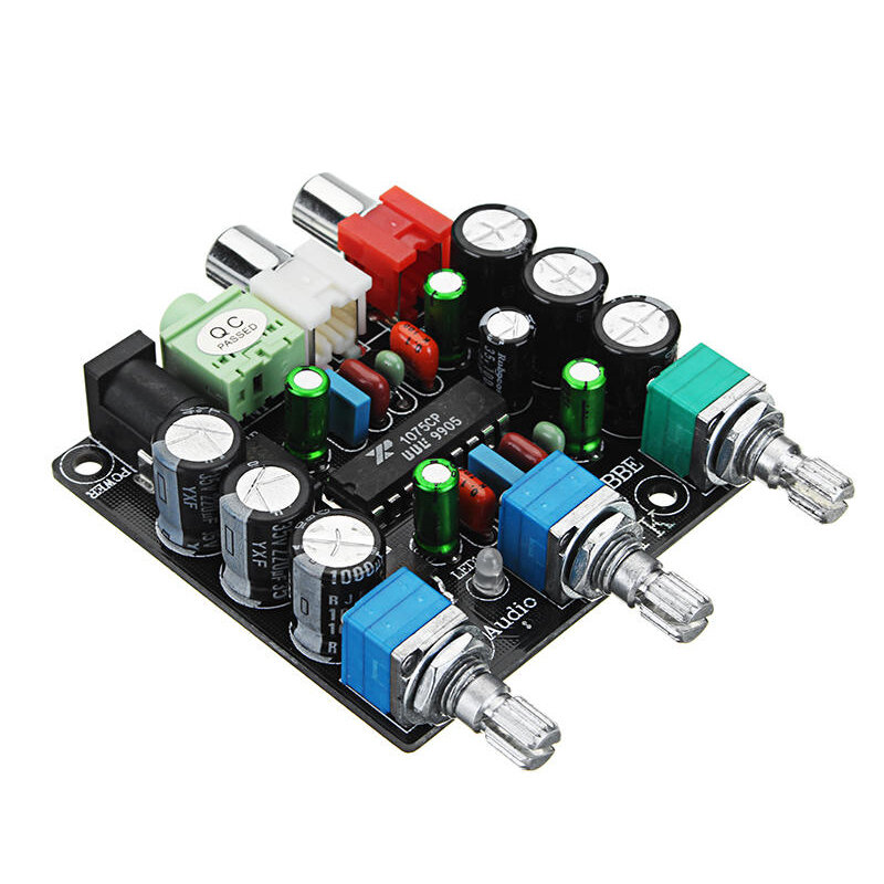 Xr1075 actuador de excitador de sonido, fuente de alimentación única de alta resolución con módulo de circuito Bbe