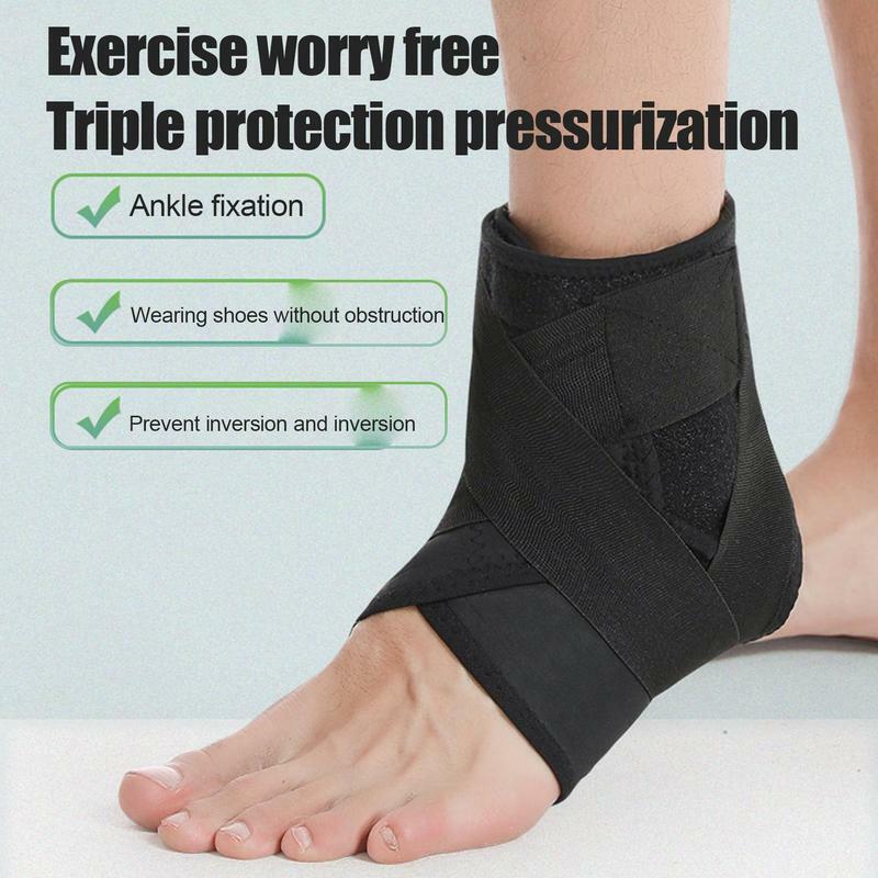 Ankle Braces Adjustable Wrap Sleeve For Men And Women Comfortable Foot Brace Heel Protector Wrap And Ankle Support Strap For