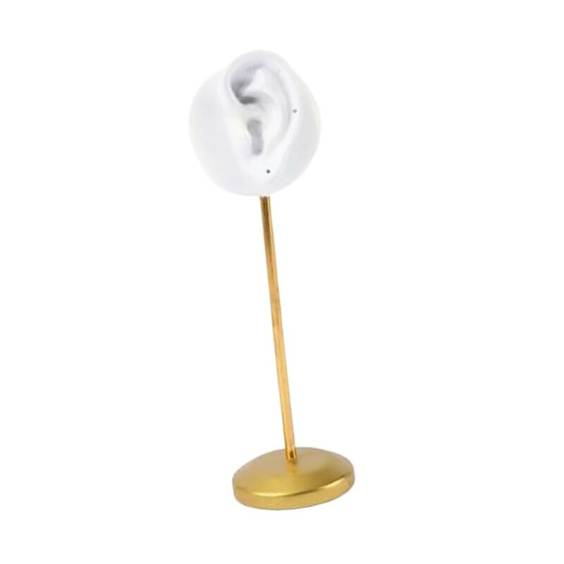 Harz Ohrring Display Stand Kleiderbügel weiß für Waschtisch Salon Frauen Mädchen
