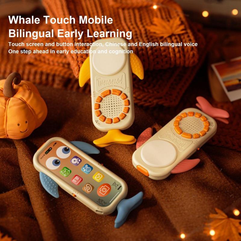 Jouet de téléphone musical pour enfants, son musical, jouets de sommeil avec TeWindsor Leone nition, cadeaux pour enfants