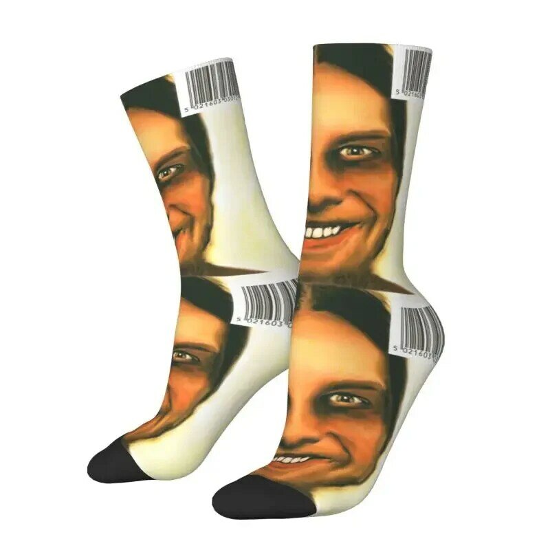 Новинка, мужские носки Aphex Twin Dress, удобные теплые носки унисекс с 3D-принтом, для музыкальных художников