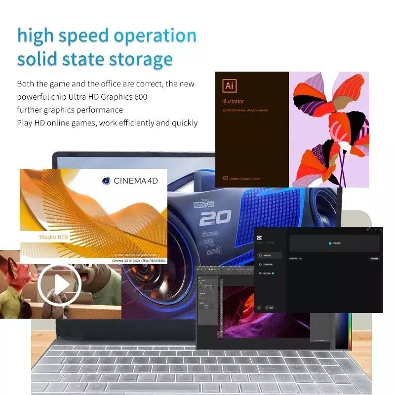 Женский ноутбук Windows 10, офисный Обучающий игровой ноутбук розового цвета, 15,6 дюйма, 11-го поколения, Intel Celeron N5095, 16 ГБ ОЗУ, 1 ТБ, двойной Wi-Fi, с узкой стороны
