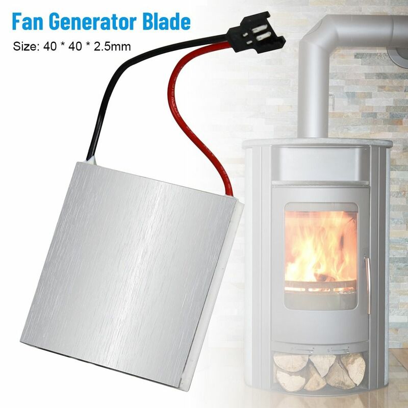 Motor Set Graphite Sheet Heat Conduction Fan Generator Blade Fireplace Fan Accessories Thermoelectric Generator