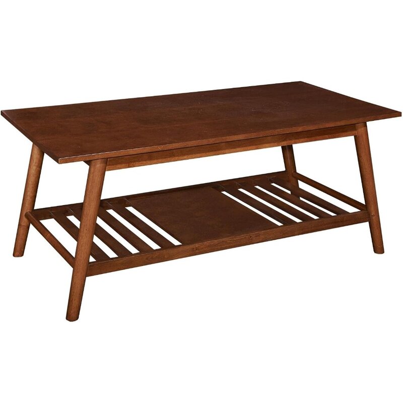 Ореховый кофейный столик Mid Century Melissa, журнальный столик для салона, мебель для гостиной, столовые наборы, круглые журнальные столы