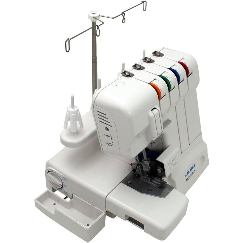 Juki, MO-50E, 3 or 4 Thread Serger, Lay In Tensions, Adjustable Differential Feed, Built In Rolled Hem