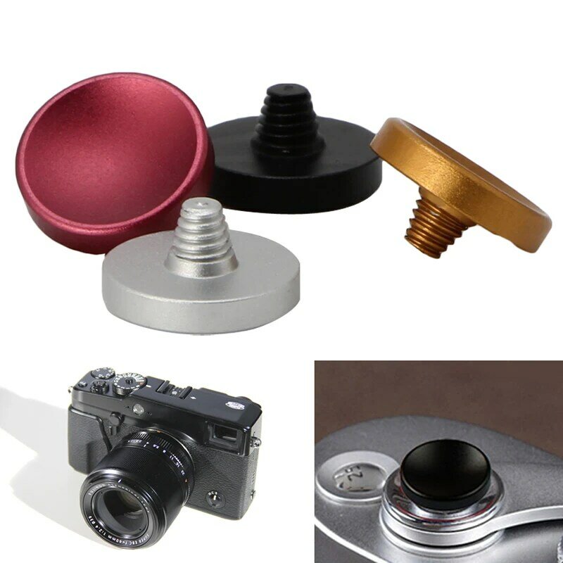 Metal Concave Soft Shutter Release Button For Fuji X20 for Leica M7 M9 SLR Camer