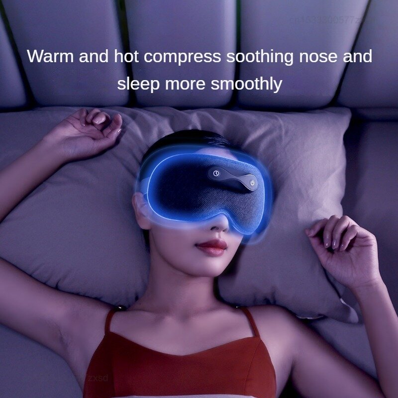 Xiaomi-mascarilla de ojos calentada de grafeno KULAX, máscara de ojos para dormir, sombreado completo, relajante, bloqueador de luz, ayuda para dormir, máscara de ojos para el hogar, nuevo