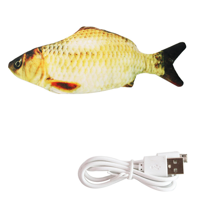 Elektryczny zabawka-ryba dla dzieci może śpiewać i skakać pluszowa imitacja elektryczny zabawka-ryba do spania Puzzle dla dzieci wczesna edukacja