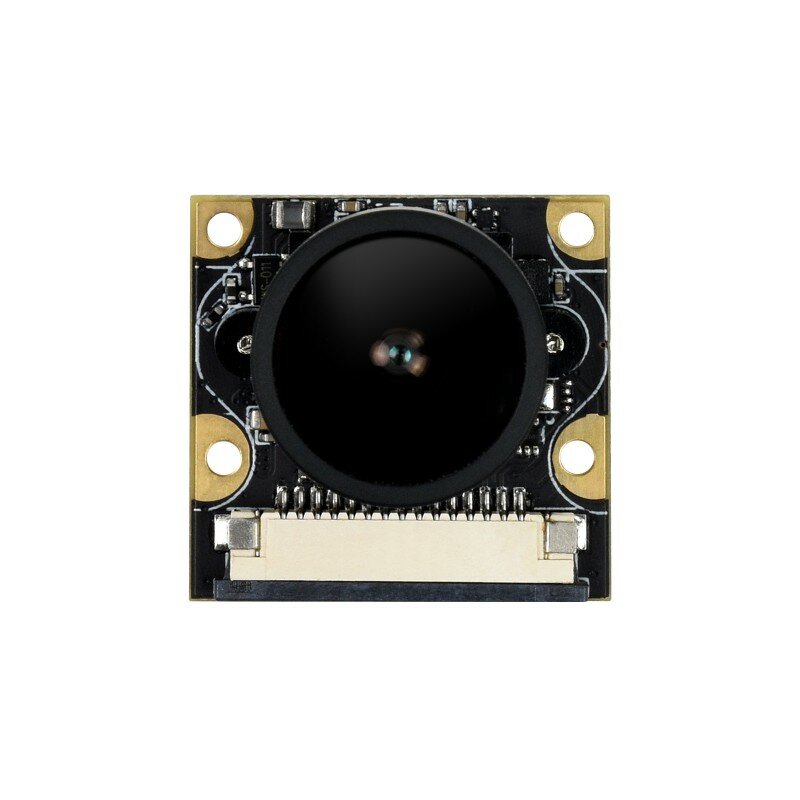 Waveshare IMX477-160 fotocamera da 12,3 mp, 160 ° FOV, applicabile per Raspberry Pi / Jetson Nano