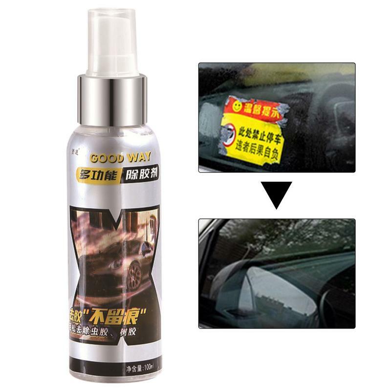 100ml multiuso Quick Easy adesivo Remover Cleaner Car Wall Sticker Glass Label colla Scum Removal Agent Spray