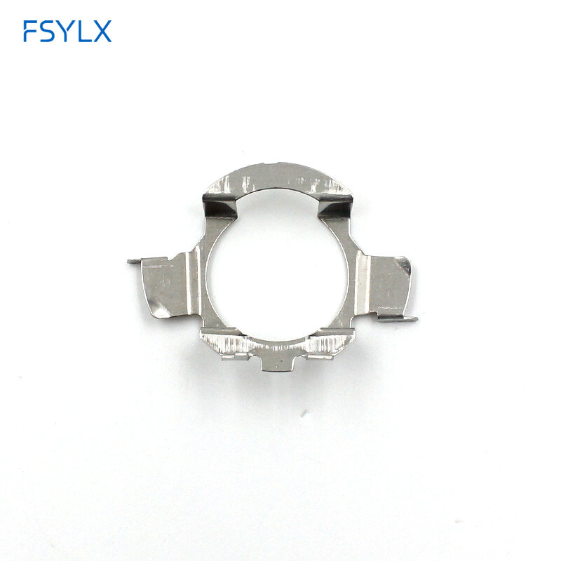 FSYLX LED 금속 클립 리테이너 어댑터 전구 홀더, 뷰익 리갈 라 크로스 엑셀 히데오 X5 F20 NI-SSAN QASHQAI H7 헤드라이트용