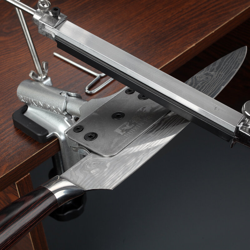 Ruixin Fixed Knife Sharpener Diamond Sharpening System Adjustable Angle Grinding Tools Professional Grinder Machine Whetstone