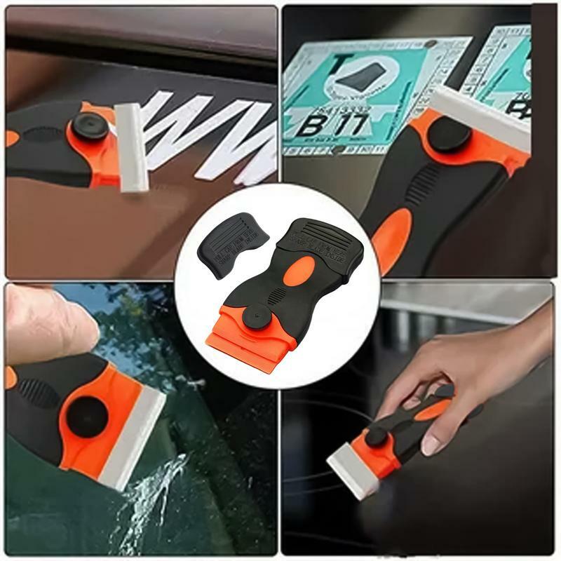 Raamscherm Krabber Caulk Scraper Tool Auto Film Schraper Tool Voor Vloer Voorruit Buitenreclame Glas Sticker Verwijderen
