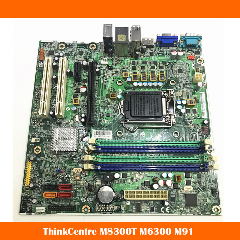เมนบอร์ดตั้งโต๊ะสำหรับ Lenovo Thinkcentre M8300T M91 M6300 03T6560 03T8351 IS6XM