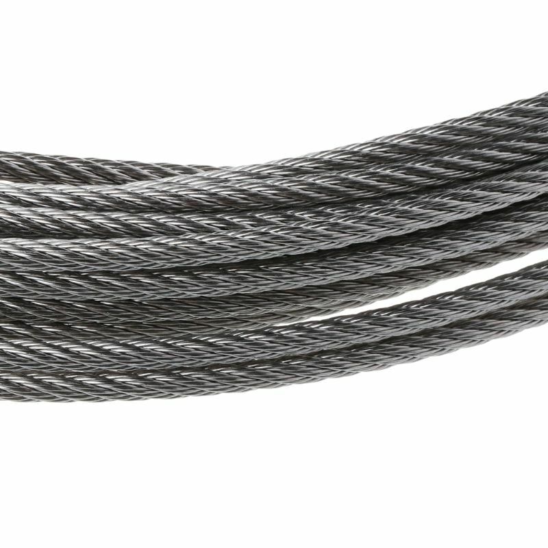Cuerda de alambre de acero inoxidable 304, 10m, 0,5/0,6/0,8/1/1.2/1.5/2/2.5/3mm para barandilla de cubierta, sistema de seguridad resistente al desgaste