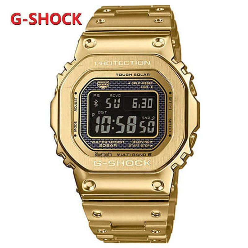 G-SHOCK GMW-B5000 Series Watch Metal Case Fashion Waterproof Watch Men's Gift Solar Men's Watch Multifunctional Stopwatch