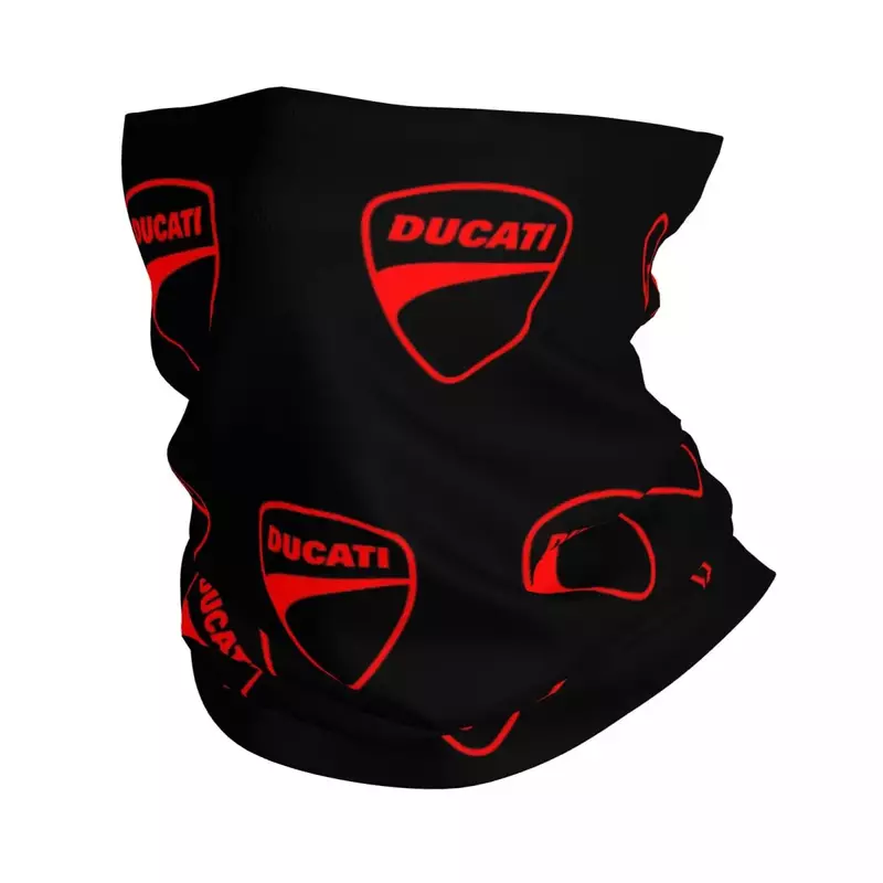 Balaclava Windproof para homens e mulheres, máscara Balaclava, lenço estampado, bandana de motocicleta, headwear quente, Ducatis Racing, adulto