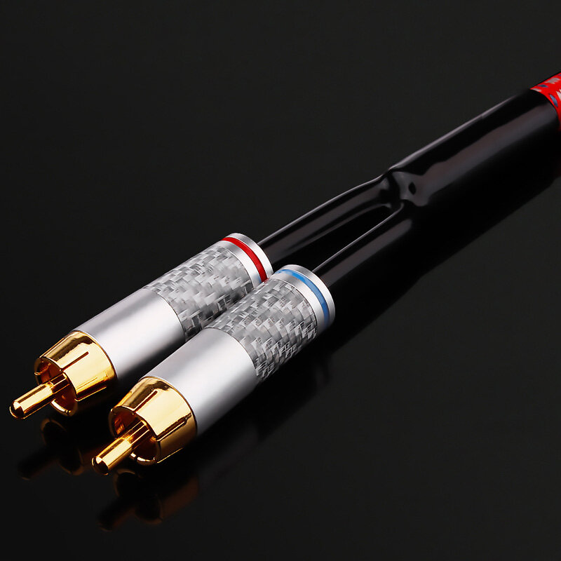 Cable de Audio para altavoz, Cable HiFi de goma suave, PVC Y divisor, manga de tubo, señal de goma dividida, diámetro 5/7/9/10/12/15.5/16mm