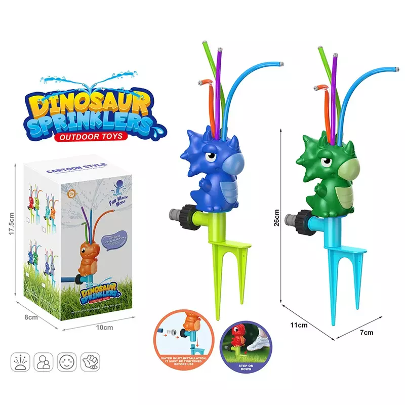 Children's toy summer bathroom outdoor sprinkler head cartoon garden sprinkler head playing with water