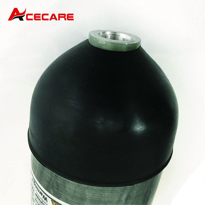 ACECARE CE 3L 탄소 섬유 실린더, 4500Psi M18 * 1.5 스레드 크기, 고무 보호