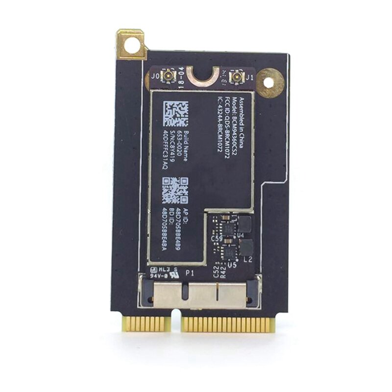 BCM94360CS2 무선 AC 와이파이 블루투스 BT 4.0, 공항 802.11Ac 카드, 미니 PCI-E 어댑터 포함, 신제품