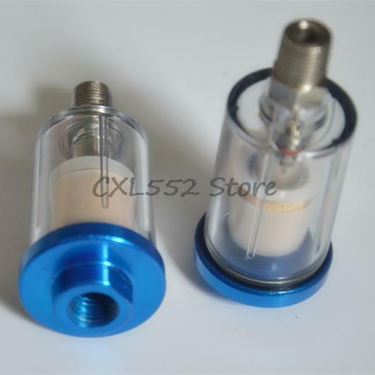 1Pc 1/4 "Gewinde Einzelnen Grid Spray Filter Öl Wasser Separator Pneumatische Werkzeug Wasser Filter