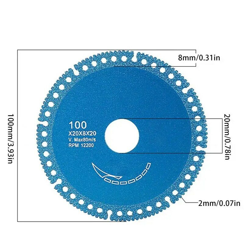 Angle Grinder Cutting Disc Composite Multifunctional Cutting Saw Blade For Colour Steel Tile Sharping Composite Decking Circular