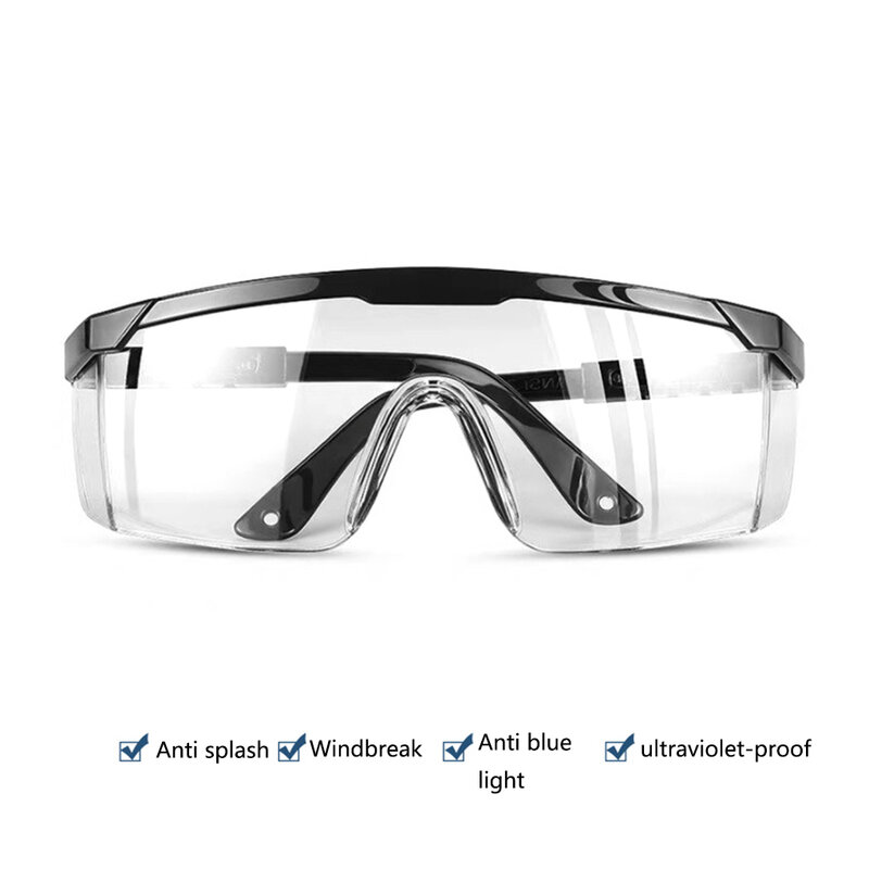 Okulary do pracy laboratoryjnej zapobiegające rozpylaniu, odporne na kurz, wiatroszczelne okulary do ochrona oczu